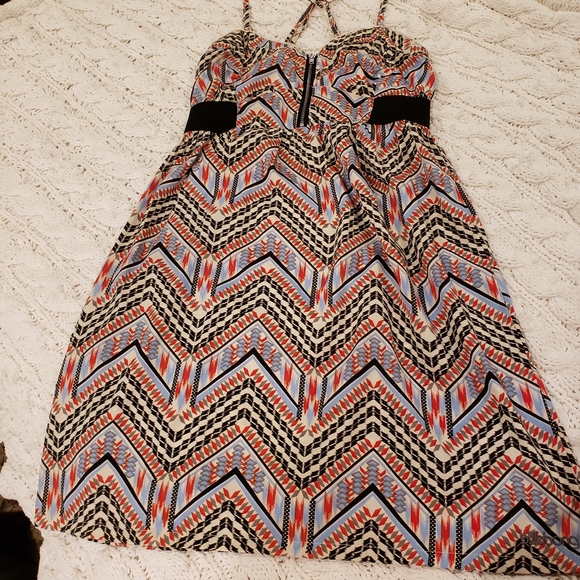 Patterned Sun Dress - Picture 2 of 3